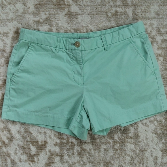 Gap Cotton Short Shortie Shorts 4 Bright Seafoam - Picture 2 of 16